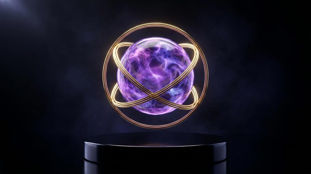 A golden orb — the ALIREZA AI mark